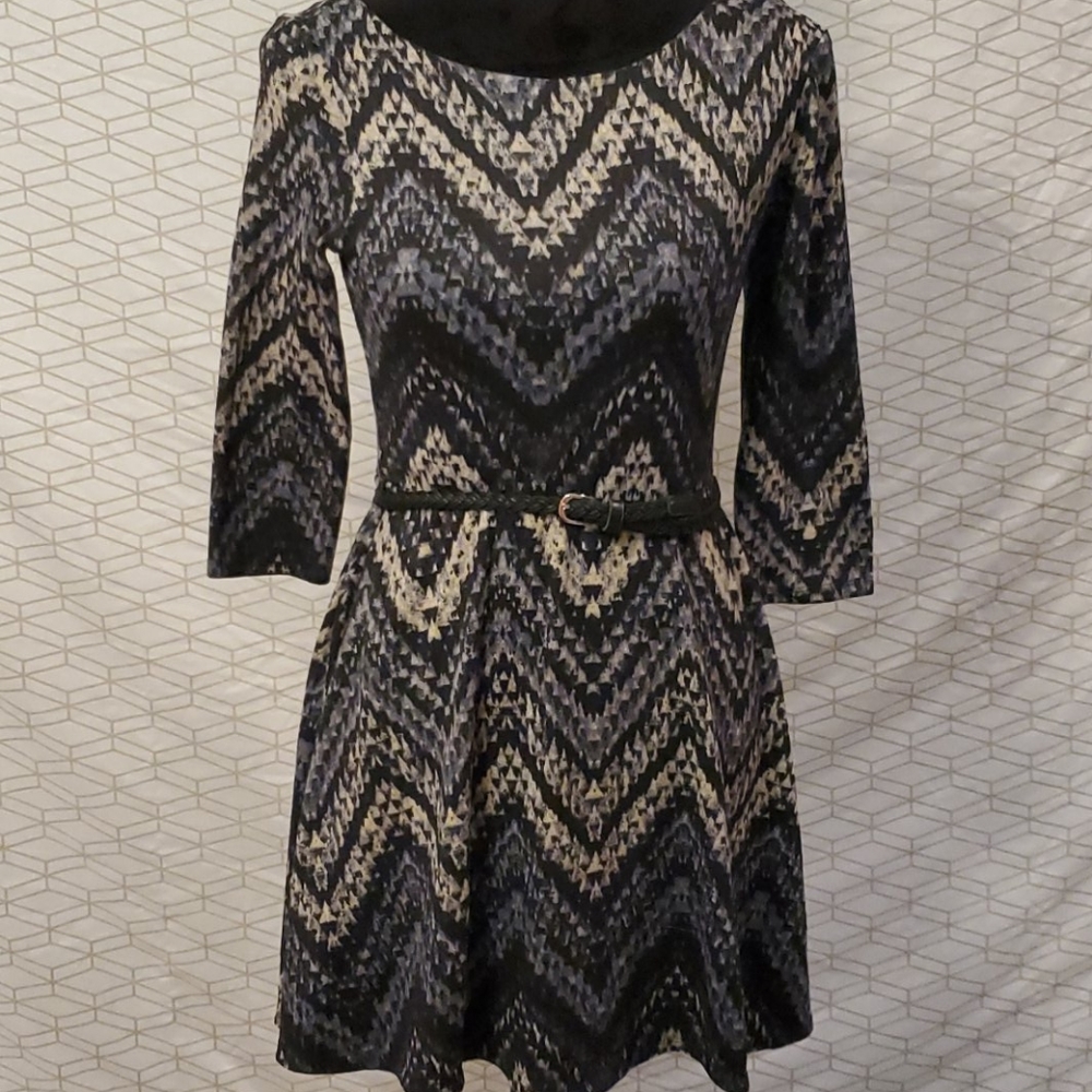 3 3/4 sleeve dress